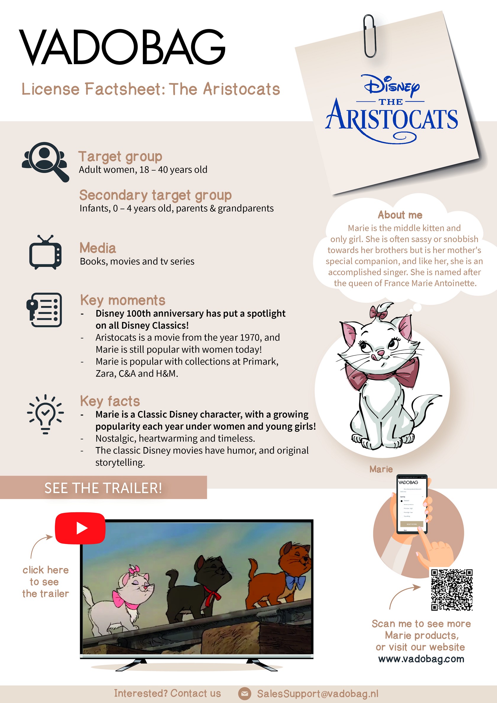 Factsheet The Aristocats