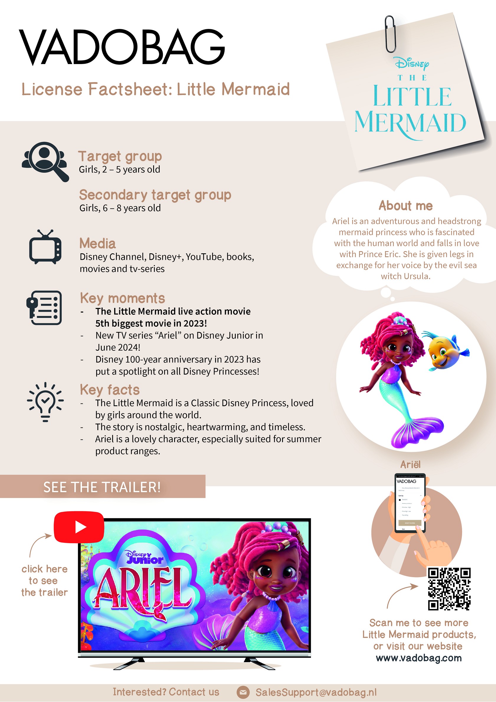Factsheet The Little Mermaid